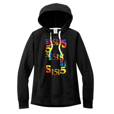 5 Year Old Birthday 5th BDay Number 5 Women's Fleece Hoodie