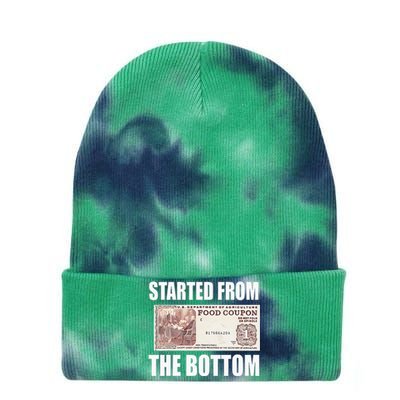 50 Years Old 50th Anniversary Of Hip Hop Graffiti Hip Hop Tie Dye 12in Knit Beanie