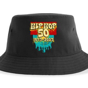 50 Years Of Hip Hop 50th Anniversary Celebration Vinyl Sustainable Bucket Hat