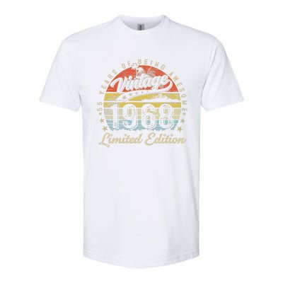 55 Year Old Gifts Vintage 1968 Limited Edition 55th Birthday Softstyle® CVC T-Shirt