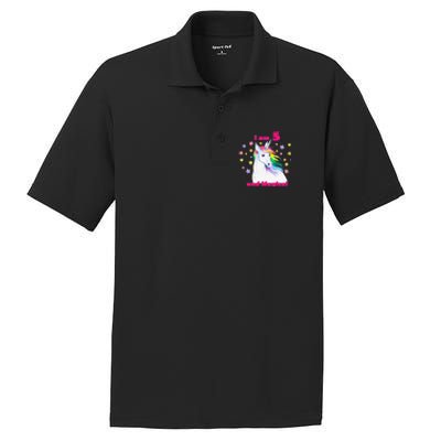 5 Year Old Birthday Number Unicorn Magical T PosiCharge RacerMesh Polo