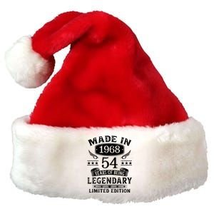 54 Years Old Made In 1968 Shirt 54th Birthday Gift Premium Christmas Santa Hat