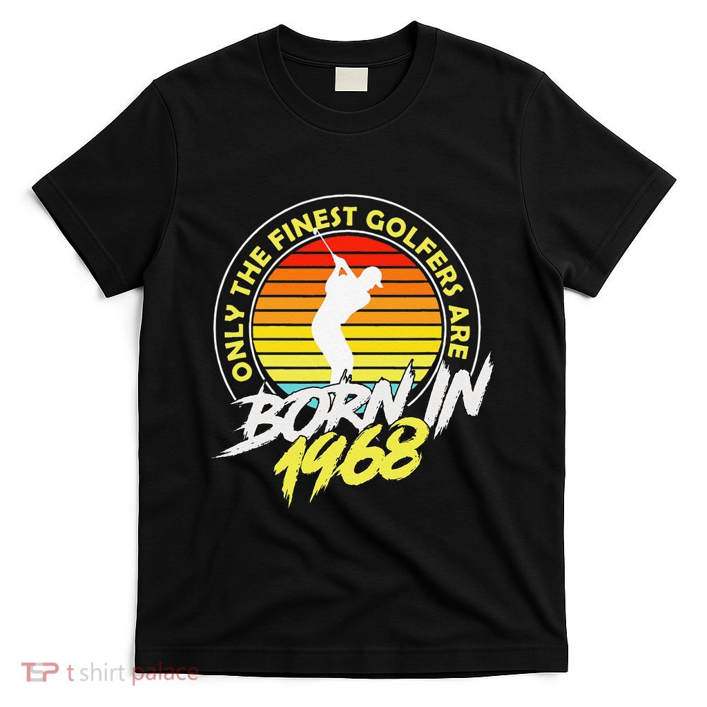 55 Year Old Golfer. Born In 1968 55th Birthday Golf T-Shirt