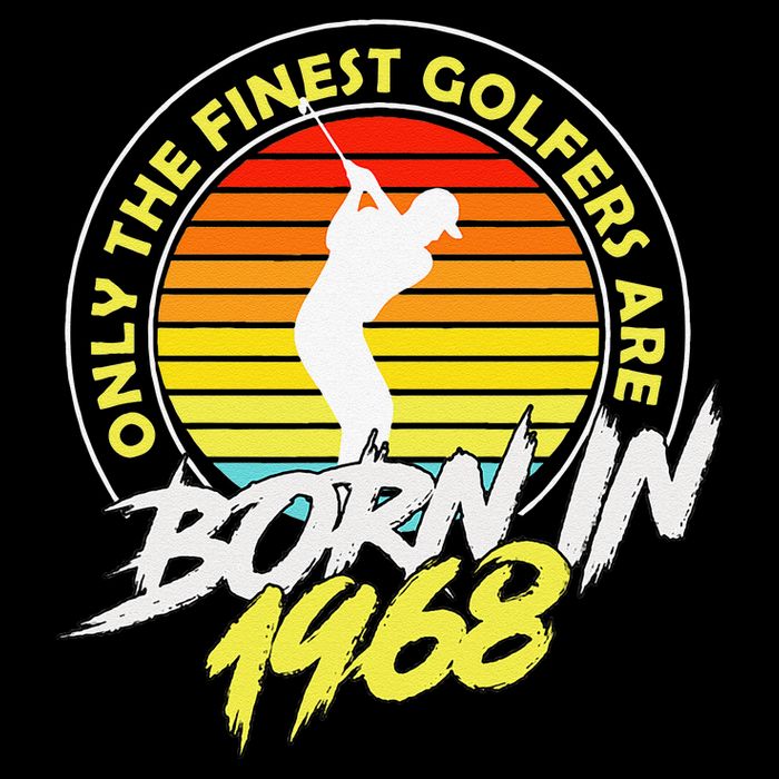 55 Year Old Golfer. Born In 1968 55th Birthday Golf Impact Tech Backpack