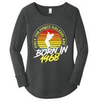 55 Year Old Golfer. Born In 1968 55th Birthday Golf Women's Perfect Tri Tunic Long Sleeve Shirt