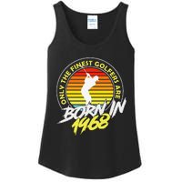 55 Year Old Golfer. Born In 1968 55th Birthday Golf Ladies Essential Tank