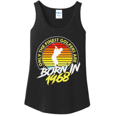 55 Year Old Golfer. Born In 1968 55th Birthday Golf Ladies Essential Tank