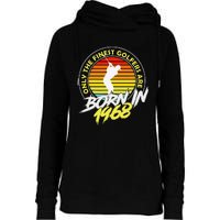 55 Year Old Golfer. Born In 1968 55th Birthday Golf Womens Funnel Neck Pullover Hood