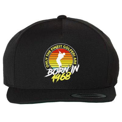 55 Year Old Golfer. Born In 1968 55th Birthday Golf Wool Snapback Cap