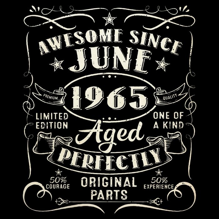 58 Year Old Awesome Since June 1965 58th Birthday 16 in Basic Backpack