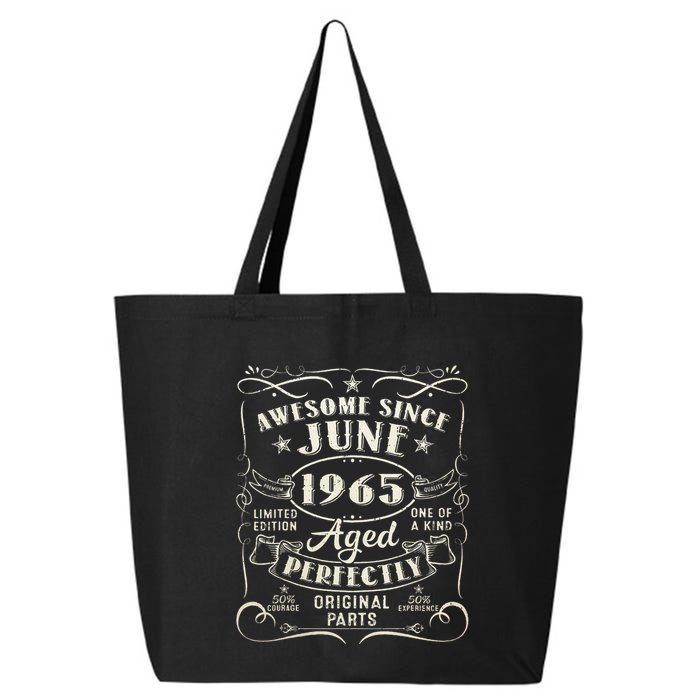 58 Year Old Awesome Since June 1965 58th Birthday 25L Jumbo Tote