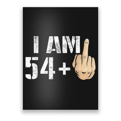 55 Years Old Fun 55th Birthday Gift Ideas Christmas Poster