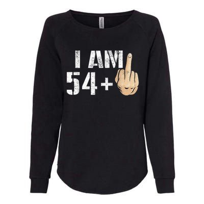 55 Years Old Fun 55th Birthday Gift Ideas Christmas Womens California Wash Sweatshirt