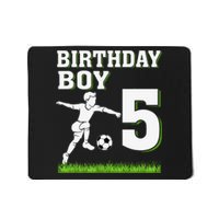 5 Year Old Soccer 5th Birthday Party Theme Mousepad