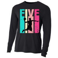 5 Years Old 5th Birthday Basketball Gift For Party Cooling Performance Long Sleeve Crew