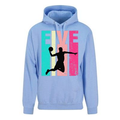 5 Years Old 5th Birthday Basketball Gift For Party Unisex Surf Hoodie