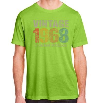 56 Year Old Gifts Vintage 1968 Limited Edition 56th Birthday Adult ChromaSoft Performance T-Shirt