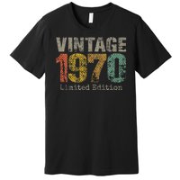 54 Year Old Gifts Vintage 1970 Limited Edition 54th Birthday Premium T-Shirt