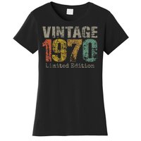 54 Year Old Gifts Vintage 1970 Limited Edition 54th Birthday Women's T-Shirt