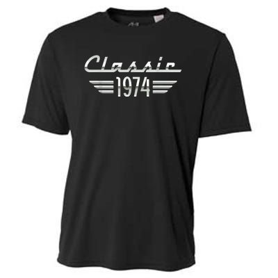 50 Year Old Gifts For Classic 1974 50th Birthday Cooling Performance Crew T-Shirt