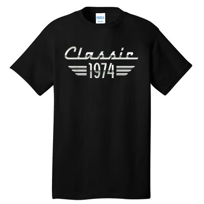 50 Year Old Gifts For Classic 1974 50th Birthday Tall T-Shirt