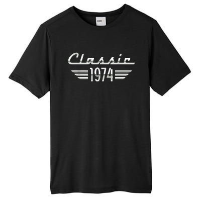 50 Year Old Gifts For Classic 1974 50th Birthday Tall Fusion ChromaSoft Performance T-Shirt