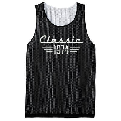 50 Year Old Gifts For Classic 1974 50th Birthday Mesh Reversible Basketball Jersey Tank