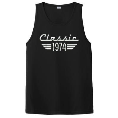 50 Year Old Gifts For Classic 1974 50th Birthday PosiCharge Competitor Tank