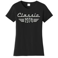 50 Year Old Gifts For Classic 1974 50th Birthday Women's T-Shirt