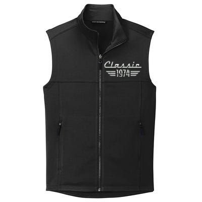 50 Year Old Gifts For Classic 1974 50th Birthday Collective Smooth Fleece Vest