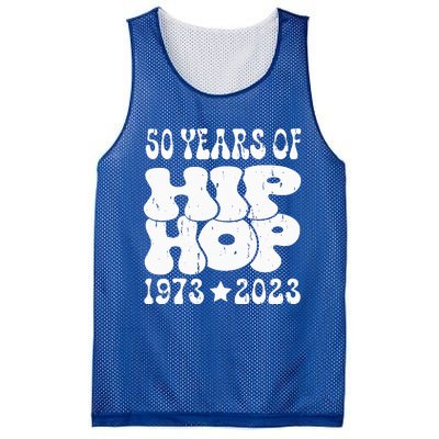 50 Years Old 50th Anniversary Of Hip Hop Mesh Reversible Basketball Jersey Tank