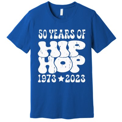 50 Years Old 50th Anniversary Of Hip Hop Premium T-Shirt