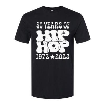 50 Years Old 50th Anniversary Of Hip Hop Softstyle CVC T-Shirt