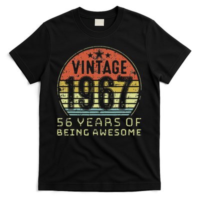 56 Year Old Birthday Vintage 1967 56th Birthday T-Shirt