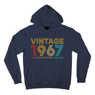 55 Year Old Vintage 1967 Limited Edition 55th Birthday Hoodie