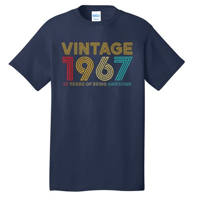 55 Year Old Vintage 1967 Limited Edition 55th Birthday Tall T-Shirt