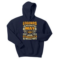 57 Years Old Legends Were Born In May 1967 57th Birthday Kids Hoodie