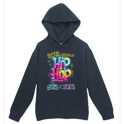 50 Years Old 50th Anniversary Of Hip Hop Tie Dye Hip Hop Urban Pullover Hoodie