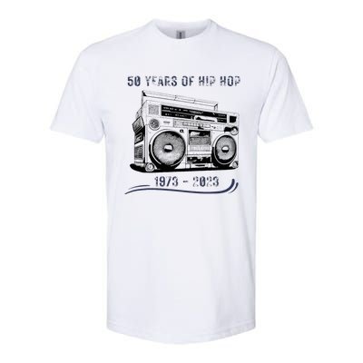 50 Years Of Hip Hop 50th Anniversary Of Rap Softstyle CVC T-Shirt