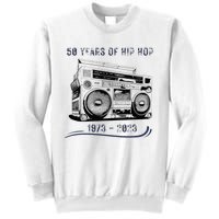 50 Years Of Hip Hop 50th Anniversary Of Rap Sweatshirt