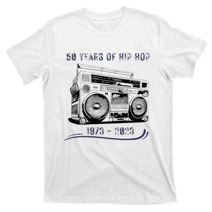 50 Years Of Hip Hop 50th Anniversary Of Rap T-Shirt