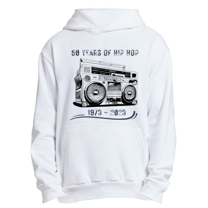 50 Years Of Hip Hop 50th Anniversary Of Rap Urban Pullover Hoodie