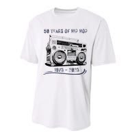 50 Years Of Hip Hop 50th Anniversary Of Rap Performance Sprint T-Shirt