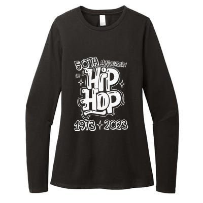 50 Years Old 50th Anniversary Of Hip Hop Graffiti Hip Hop Womens CVC Long Sleeve Shirt