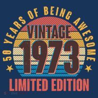 50 Years Of Being Awesome 1973 Limited Edition Vintage Retro Visor