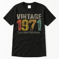 53 Year Old Gifts Vintage 1971 Limited Edition 53rd Birthday Tall T-Shirt