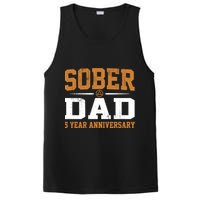 5 Years Sober Dad Aa Alcoholics Anonymous Recovery Sobriety Gift PosiCharge Competitor Tank