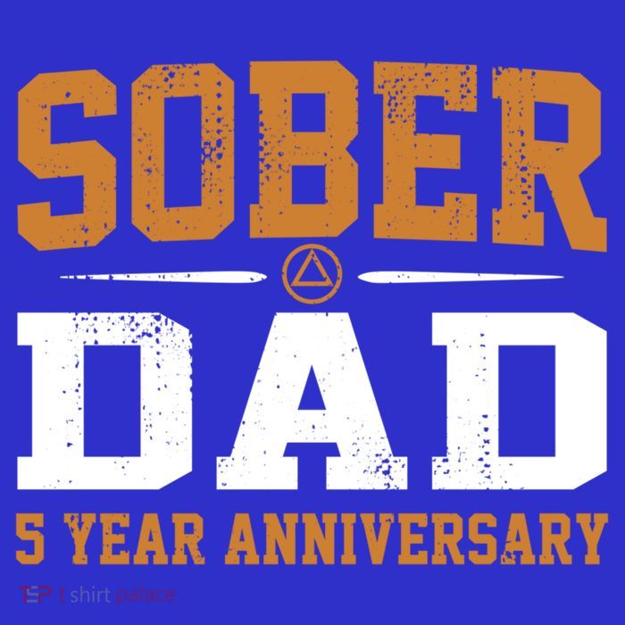5 Years Sober Dad Aa Alcoholics Anonymous Recovery Sobriety Gift Sweatshirt