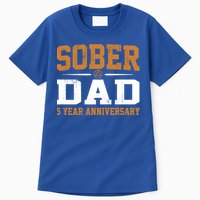 5 Years Sober Dad Aa Alcoholics Anonymous Recovery Sobriety Gift Tall T-Shirt