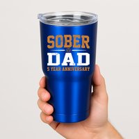 5 Years Sober Dad Aa Alcoholics Anonymous Recovery Sobriety Gift Tumbler